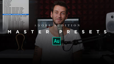 HOW TO: Install, Save & Apply Master Output Presets in ADOBE AUDITION